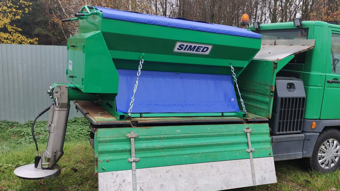 Posýpacia nadstavba SVS po generálnej oprave - rok výroby 2005